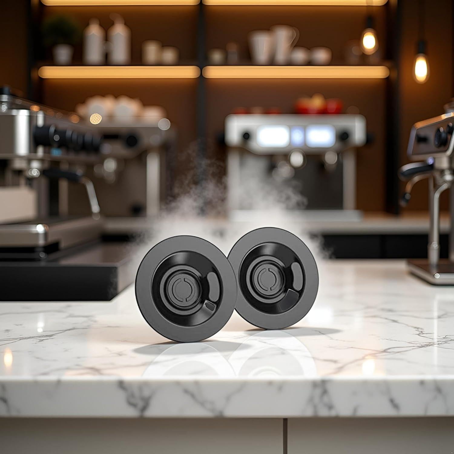 Discos de Limpieza de Espresso DPWOUM 54mm - 2 Piezas