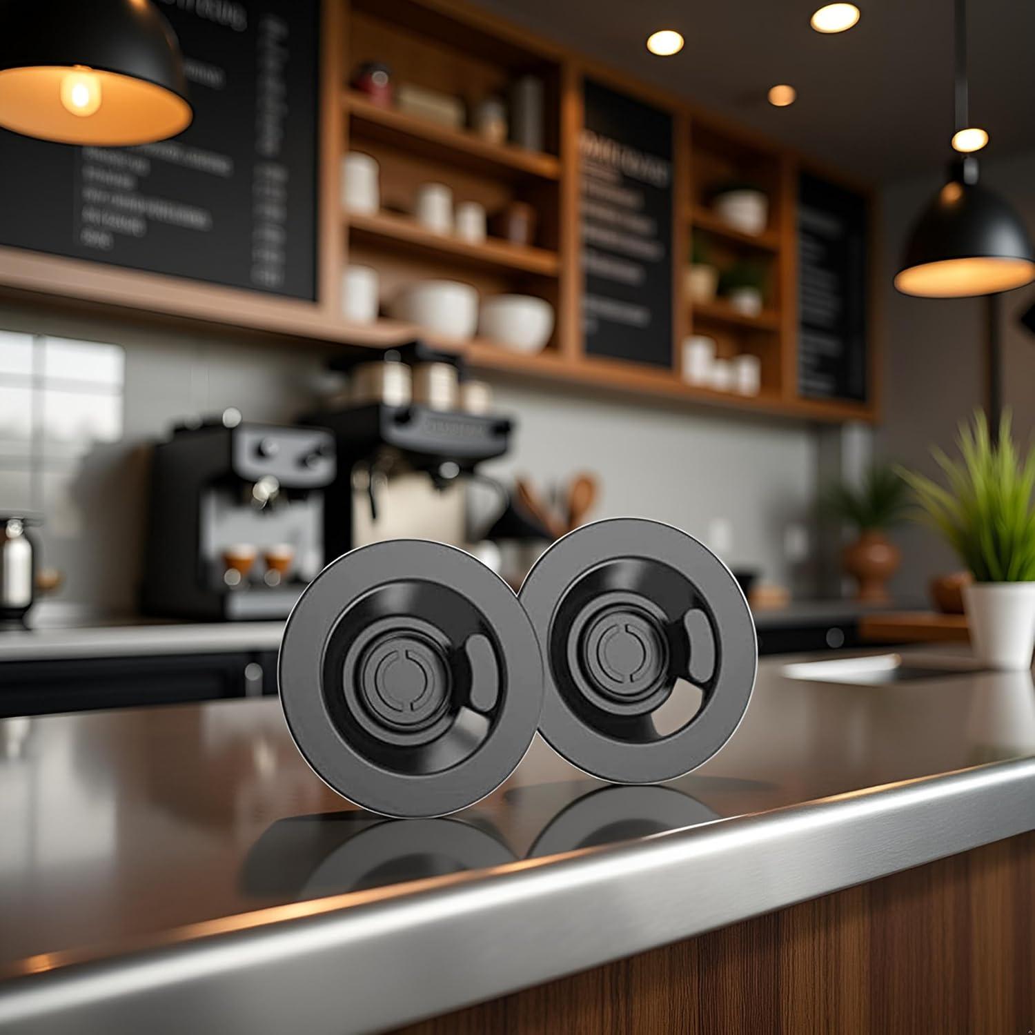 Discos de Limpieza de Espresso DPWOUM 54mm - 2 Piezas