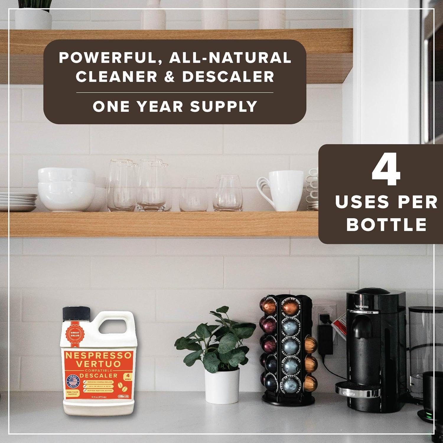 Desincrustante Tillbrook para Cafeteras Nespresso Vertuo - 118ml