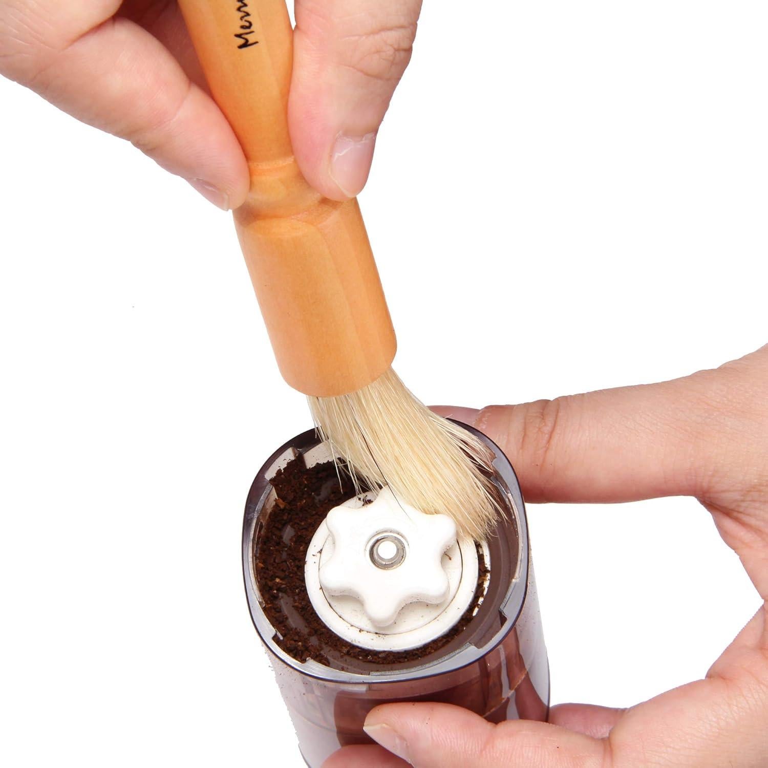 Cepillo de Limpieza Merryseason para Molinillo de Café - Madera