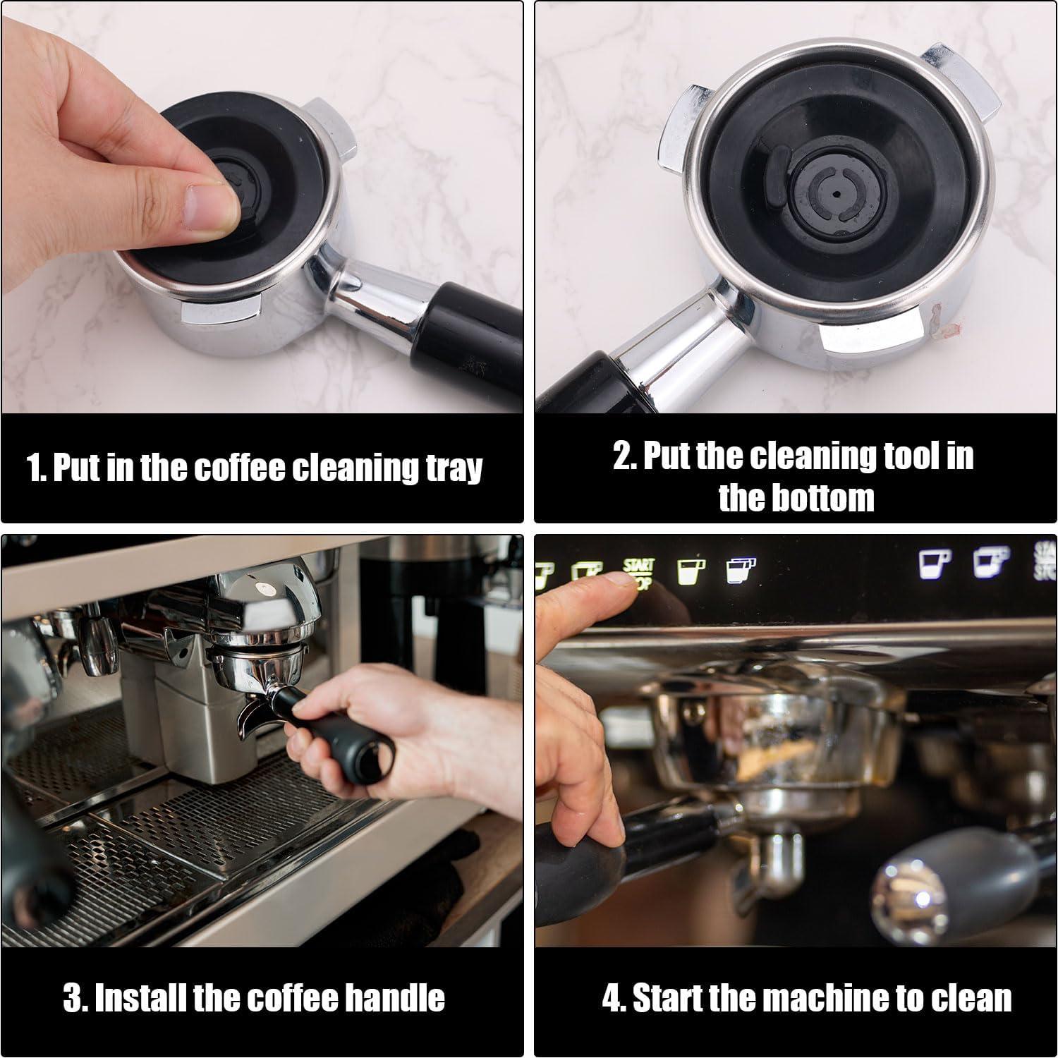 Discos de Limpieza para Máquina de Espresso Breville 54mm - 2 Pcs