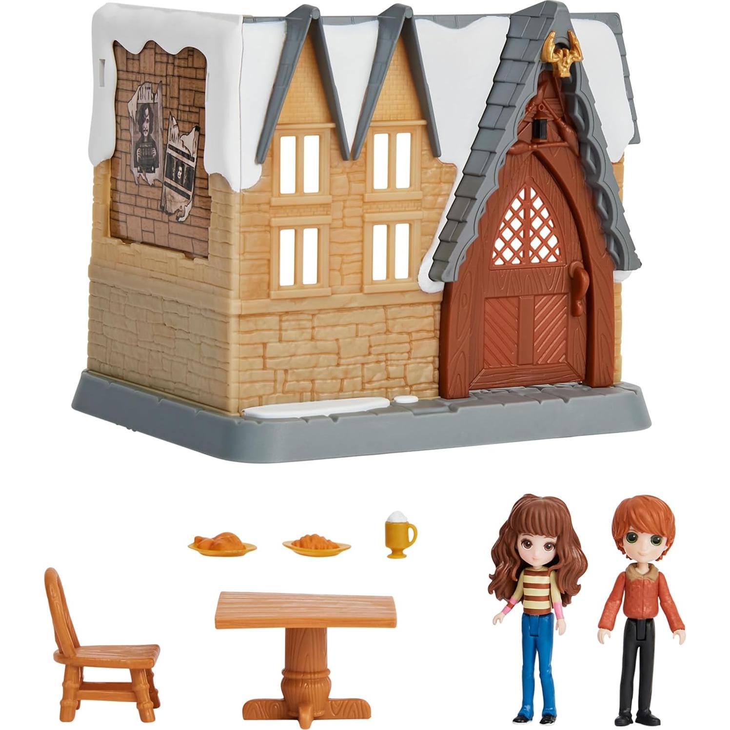 Set de Juego Tres Escobas Mágicas Harry Potter con Figuras
