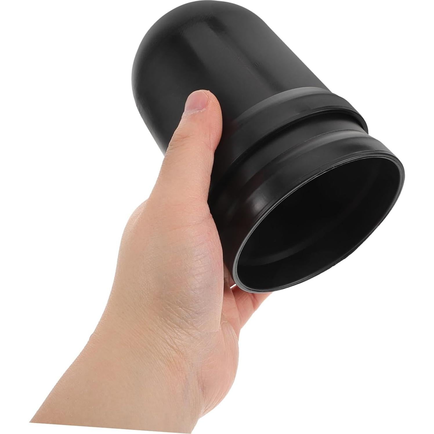 Set de 2 Cepillos de Baño SAFIGLE con Soporte Negro