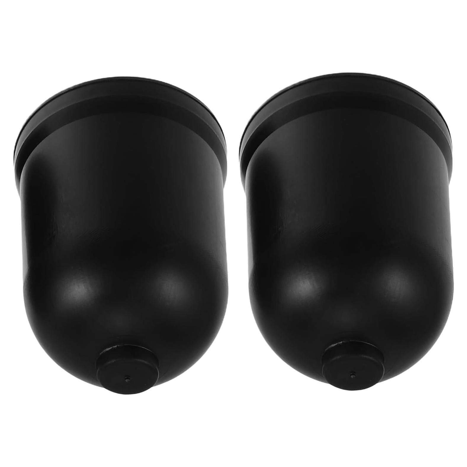 Juego de 2 Soportes para Cepillos de Inodoro DEARMAMY Negro