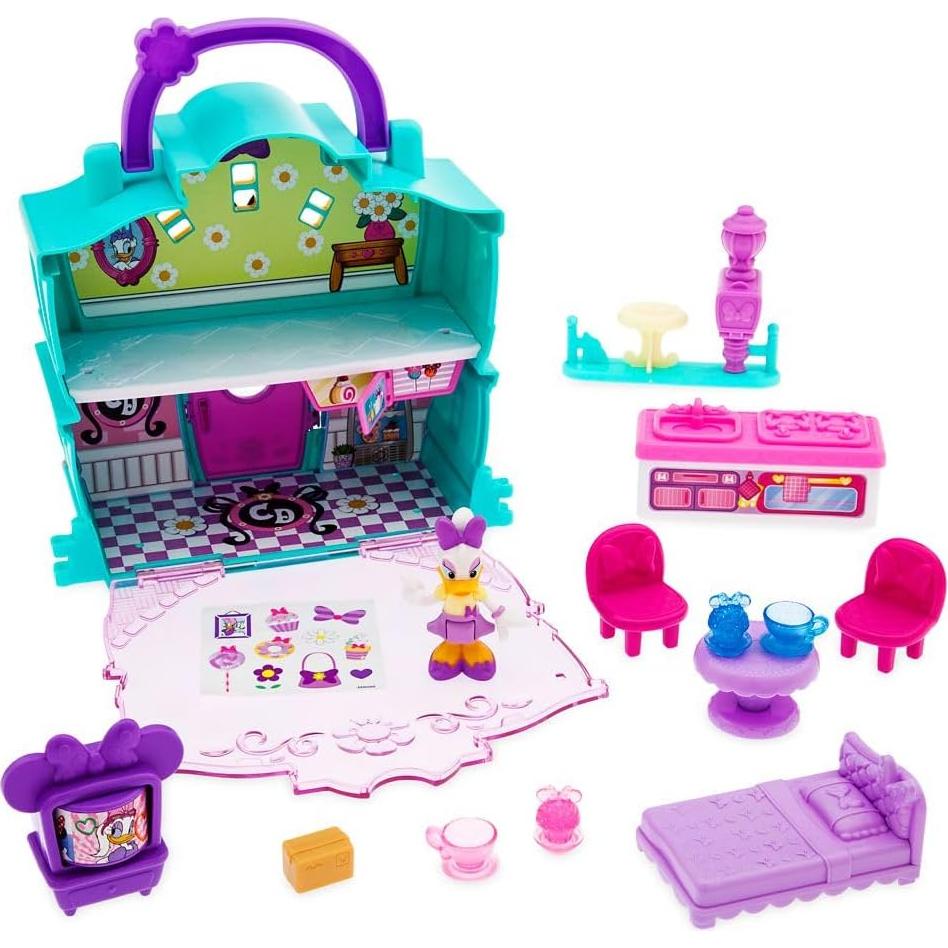 Casa de Juguete Disney Daisy Duck - 15 Piezas Interactivas