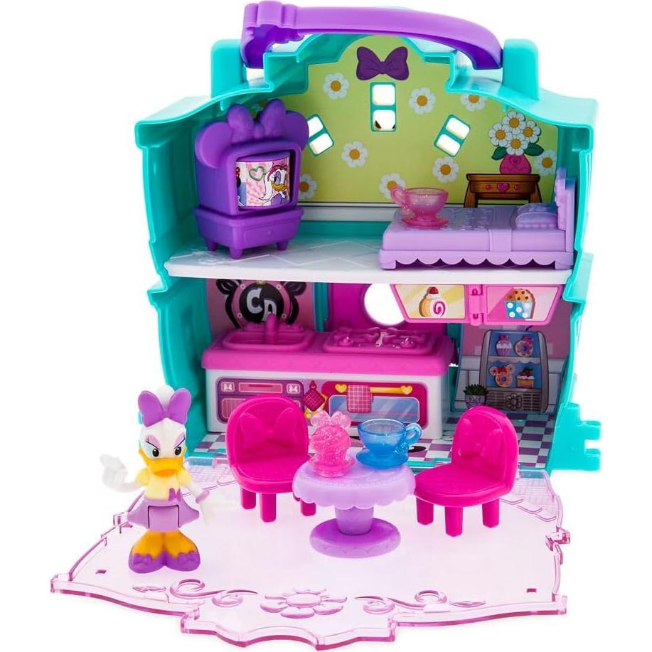 Casa de Juguete Disney Daisy Duck - 15 Piezas Interactivas