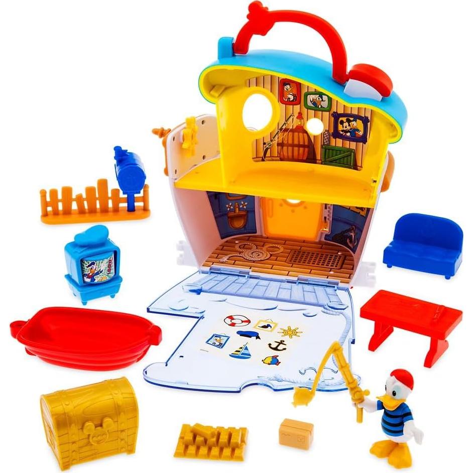 Juego Interactivo Casa de Donald Duck - 12 Piezas para Niños