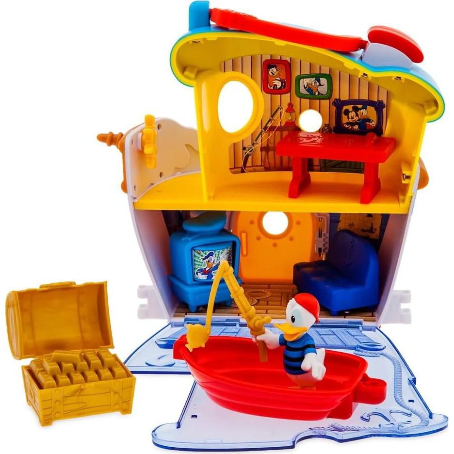 Juego Interactivo Casa de Donald Duck - 12 Piezas para Niños