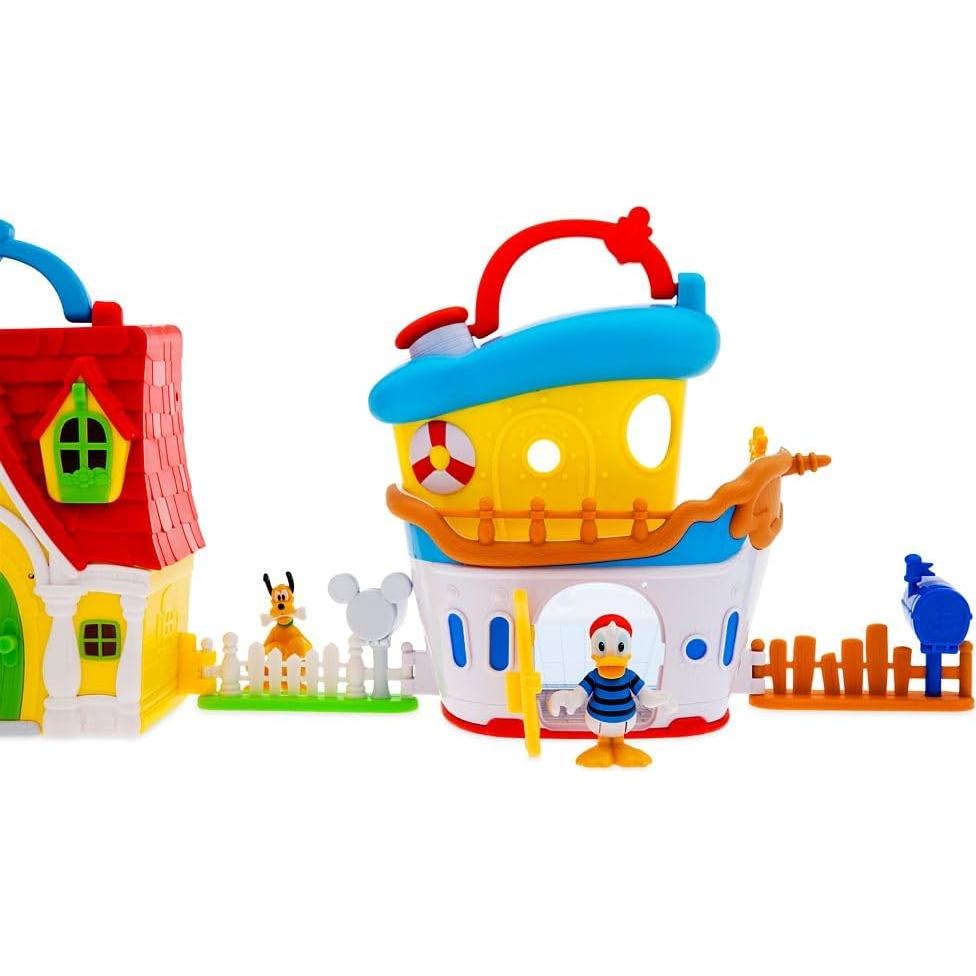 Juego Interactivo Casa de Donald Duck - 12 Piezas para Niños