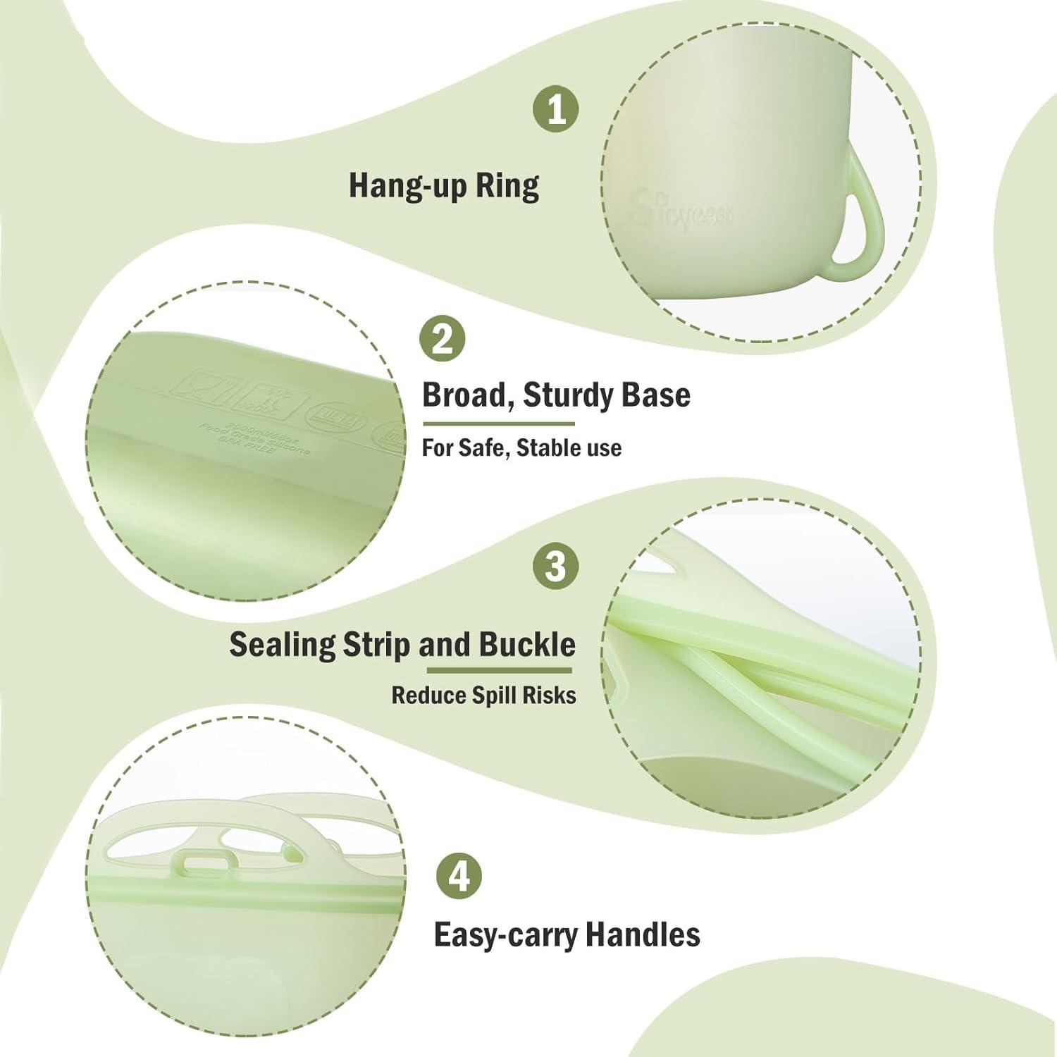 Bolsas Esterilizadoras de Silicona XL para Biberones - 2400ml