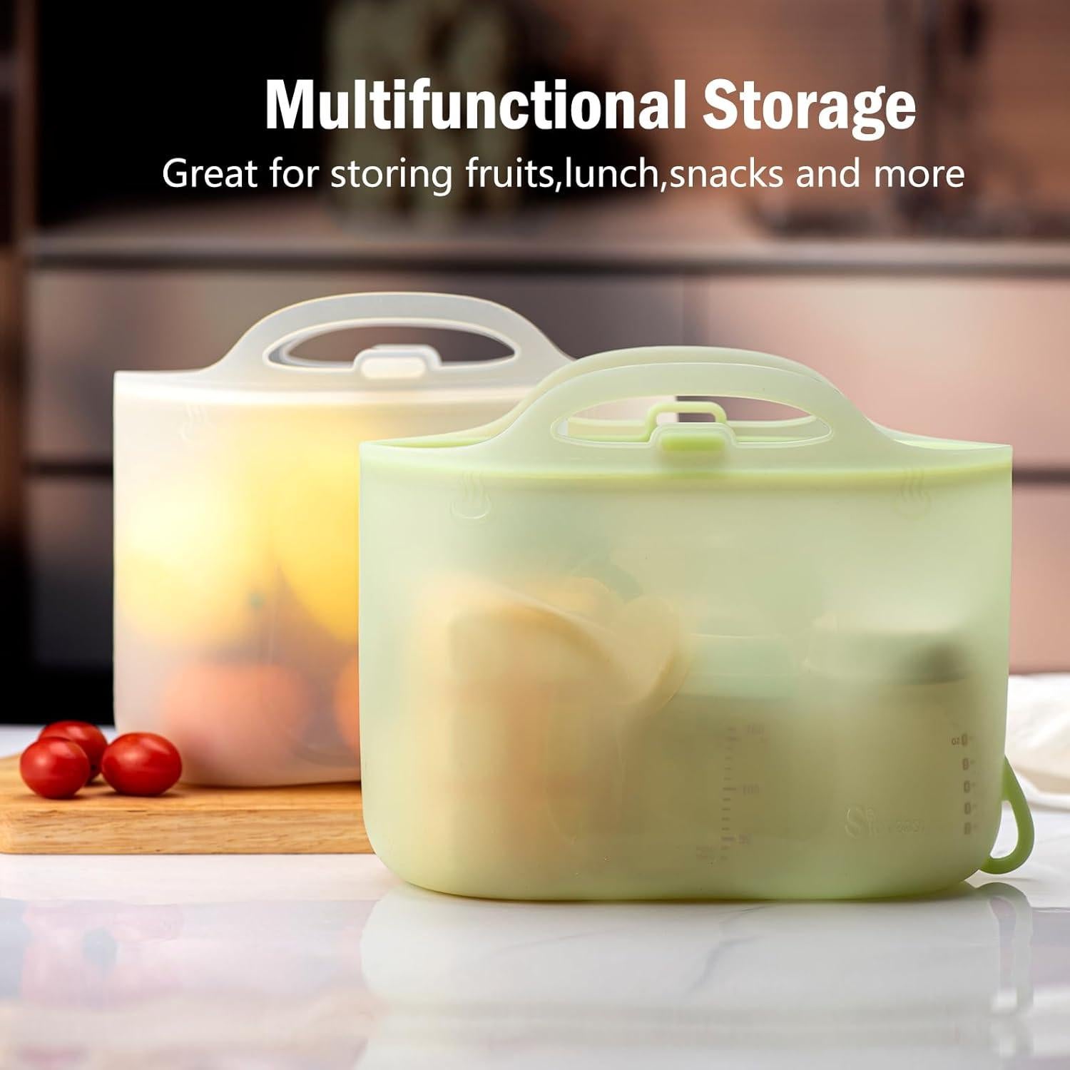 Bolsas Esterilizadoras de Silicona XL para Biberones - 2400ml