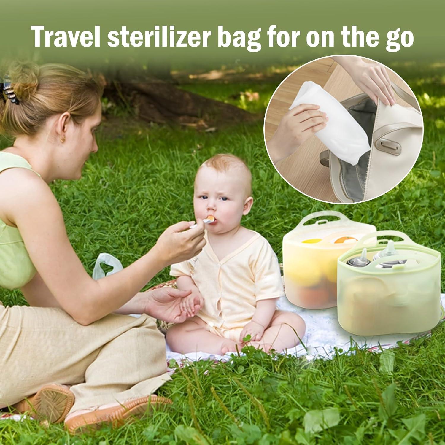 Bolsas Esterilizadoras de Silicona XL para Biberones - 2400ml