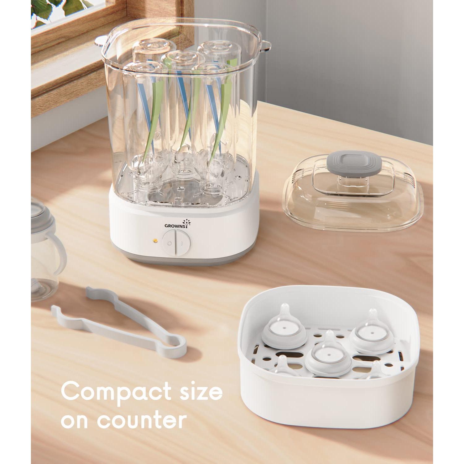 Esterilizador de Botellas Grownsy LS-B330 con Temporizador