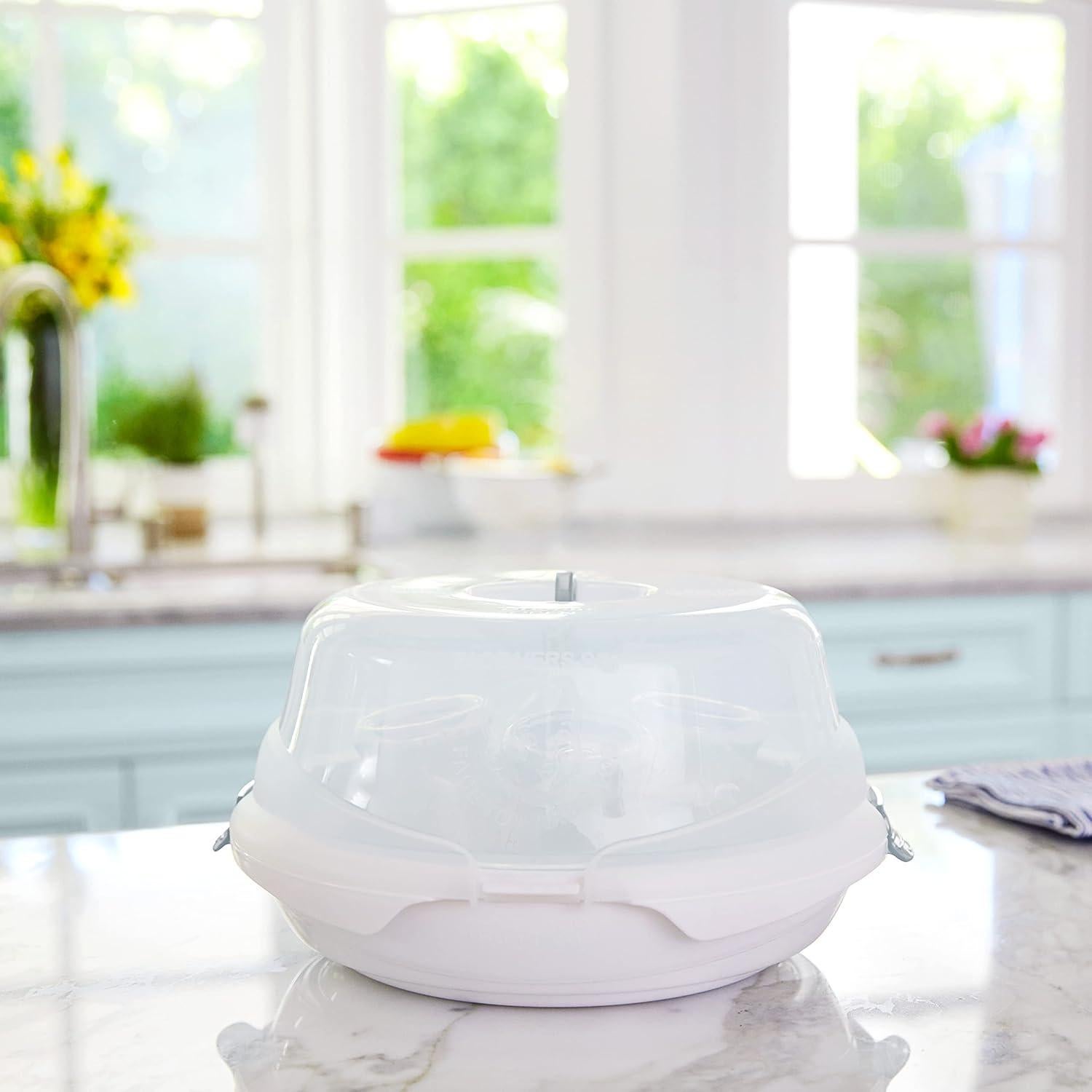 Esterilizador de Botellas Munchkin Steam para Microondas