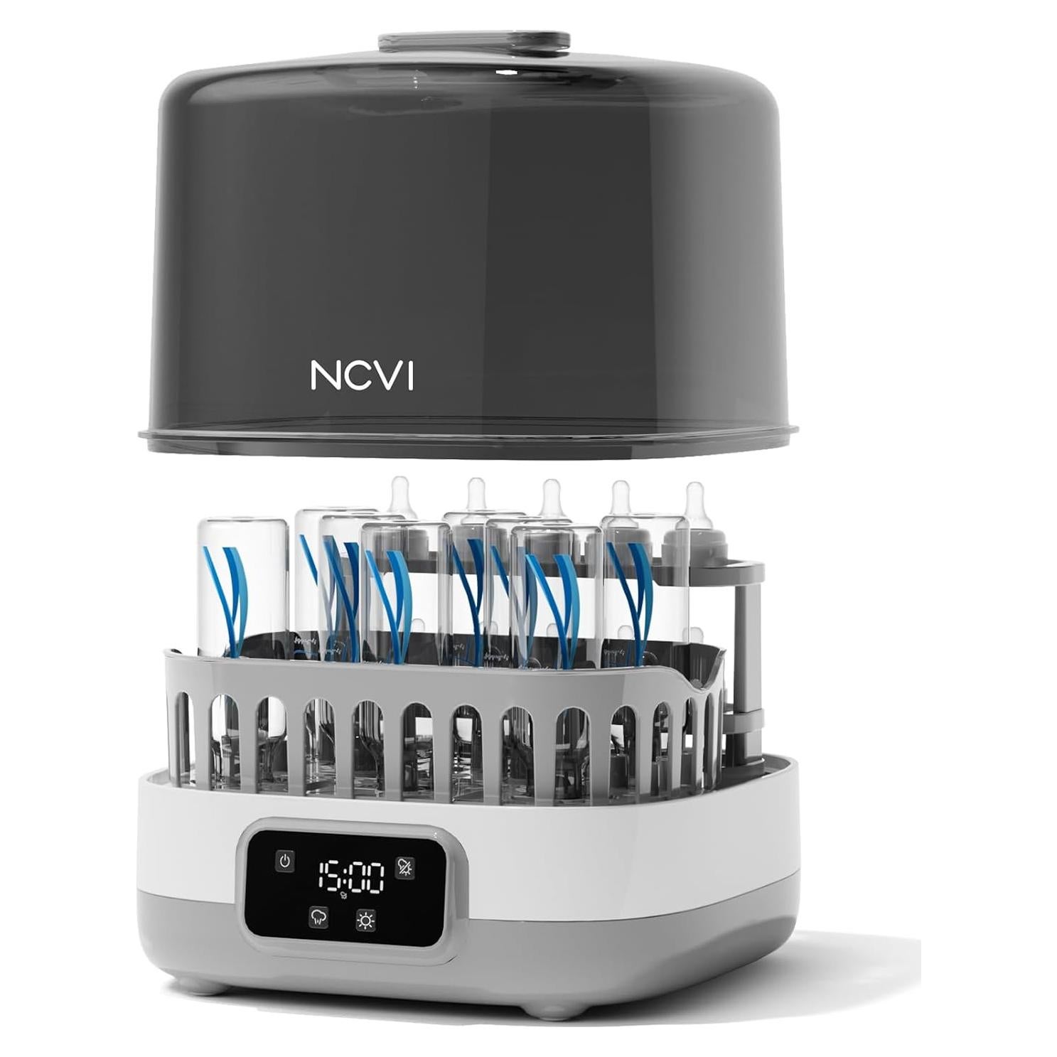 Esterilizador y Secador de Biberones NCVI 20 Minutos 8/6 Biberones