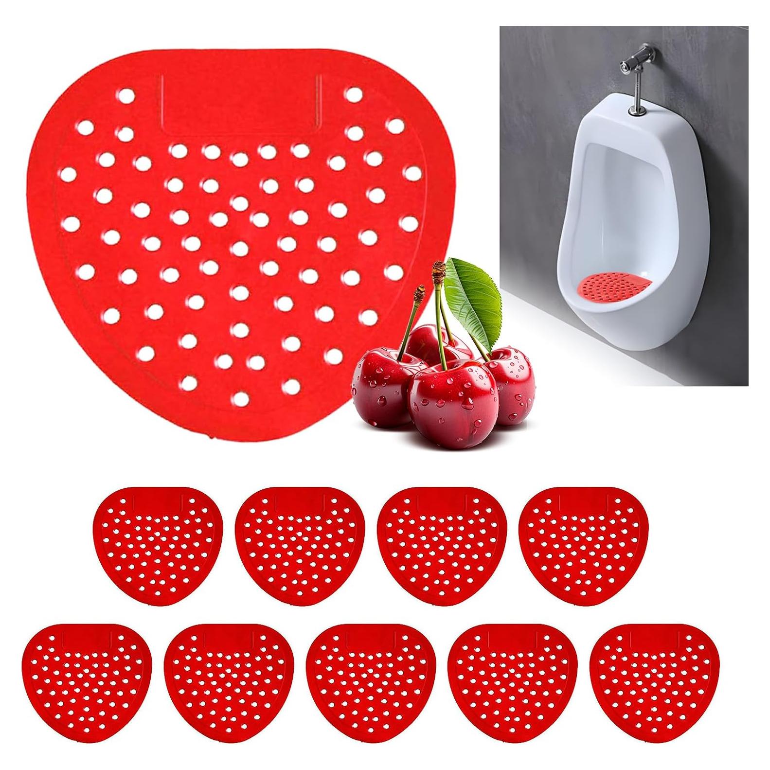 Paquete de 20 Pantallas Desodorantes Tylu para Orinal Aroma Cereza