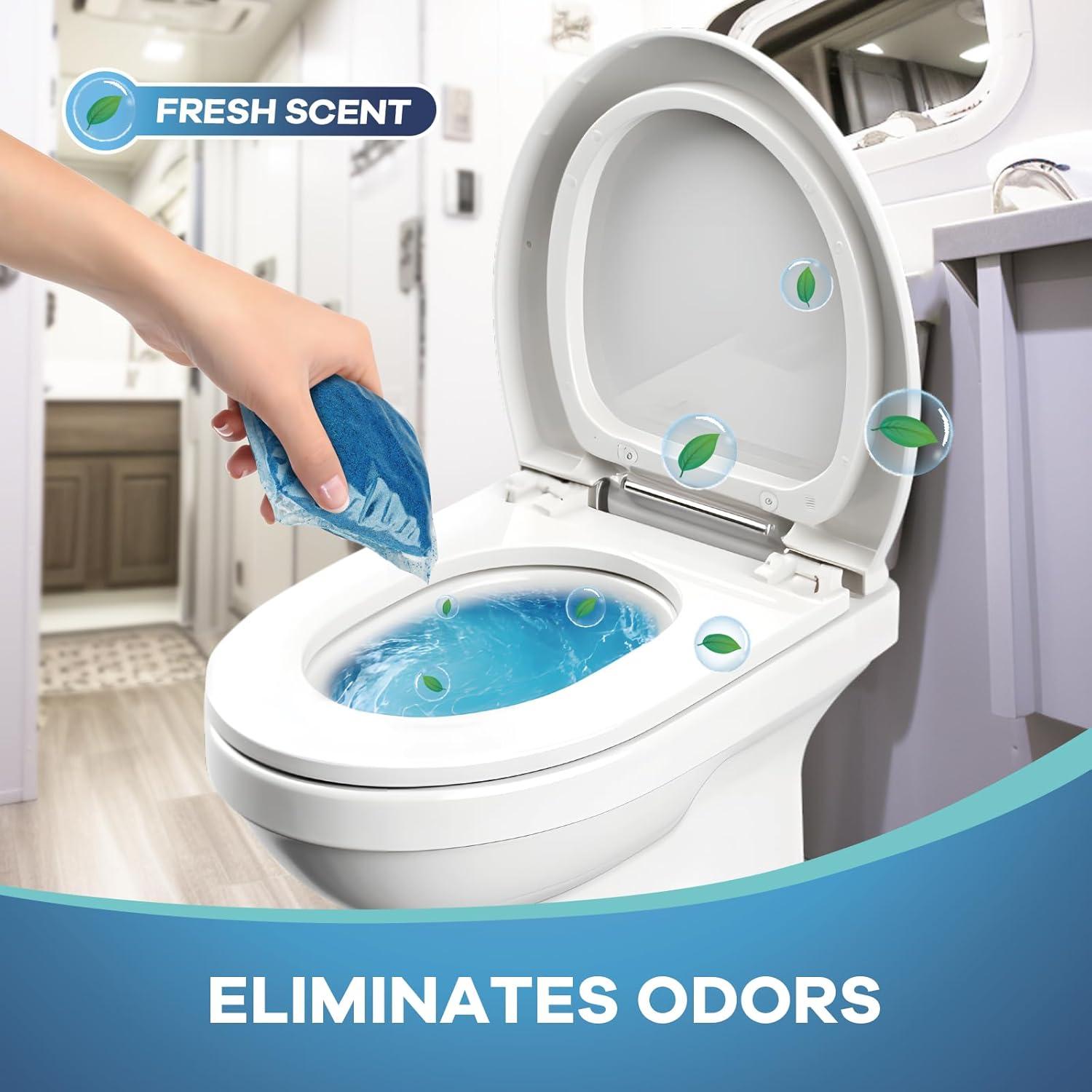 52 Paquetes Tratamiento Inodoros RV CAMPER MATTERS 30g