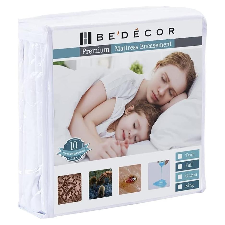 Protector de Colchón Matrimonial Bedecor 33 cm Impermeable