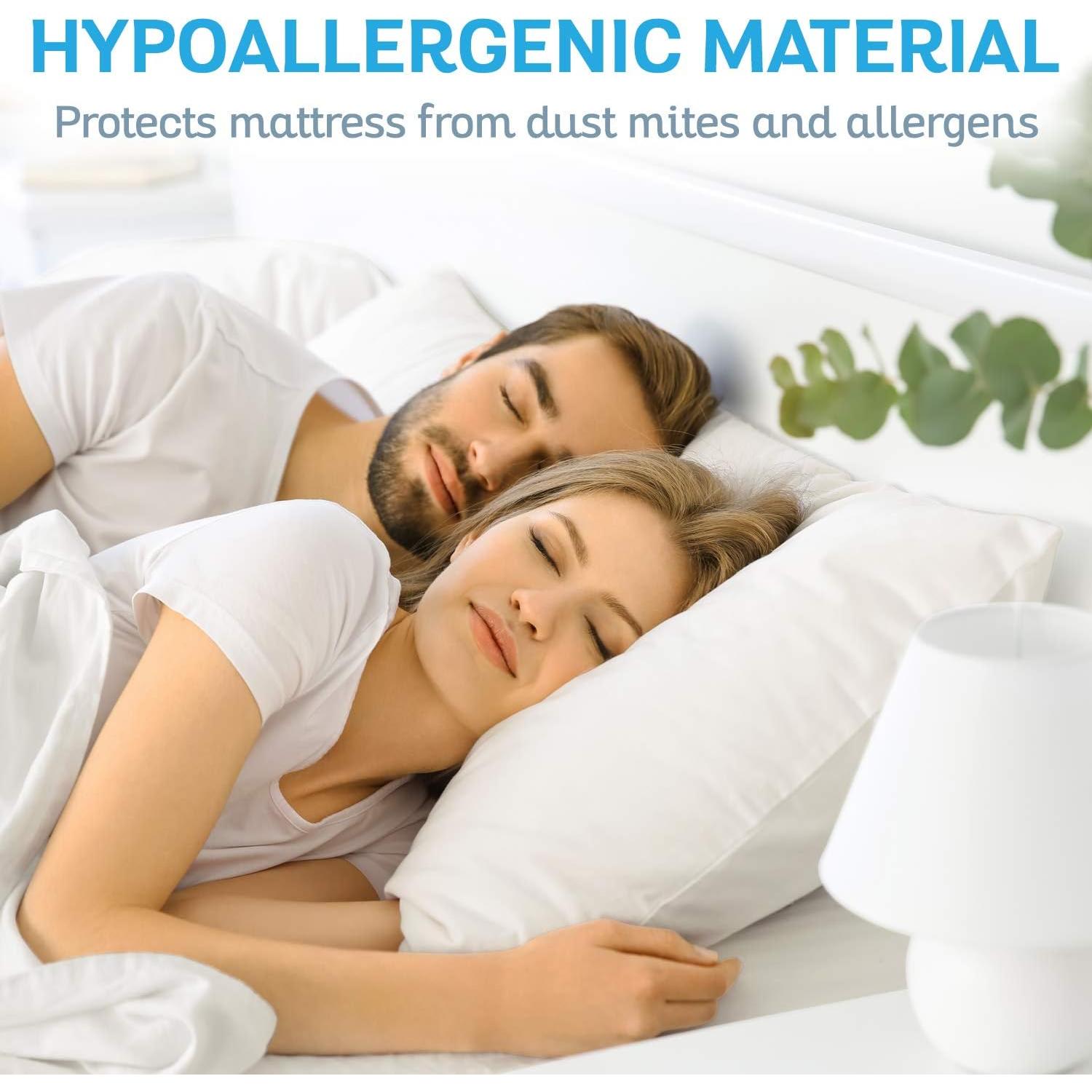 Protector de Colchón Impermeable SURES Reina - Lavable a Máquina