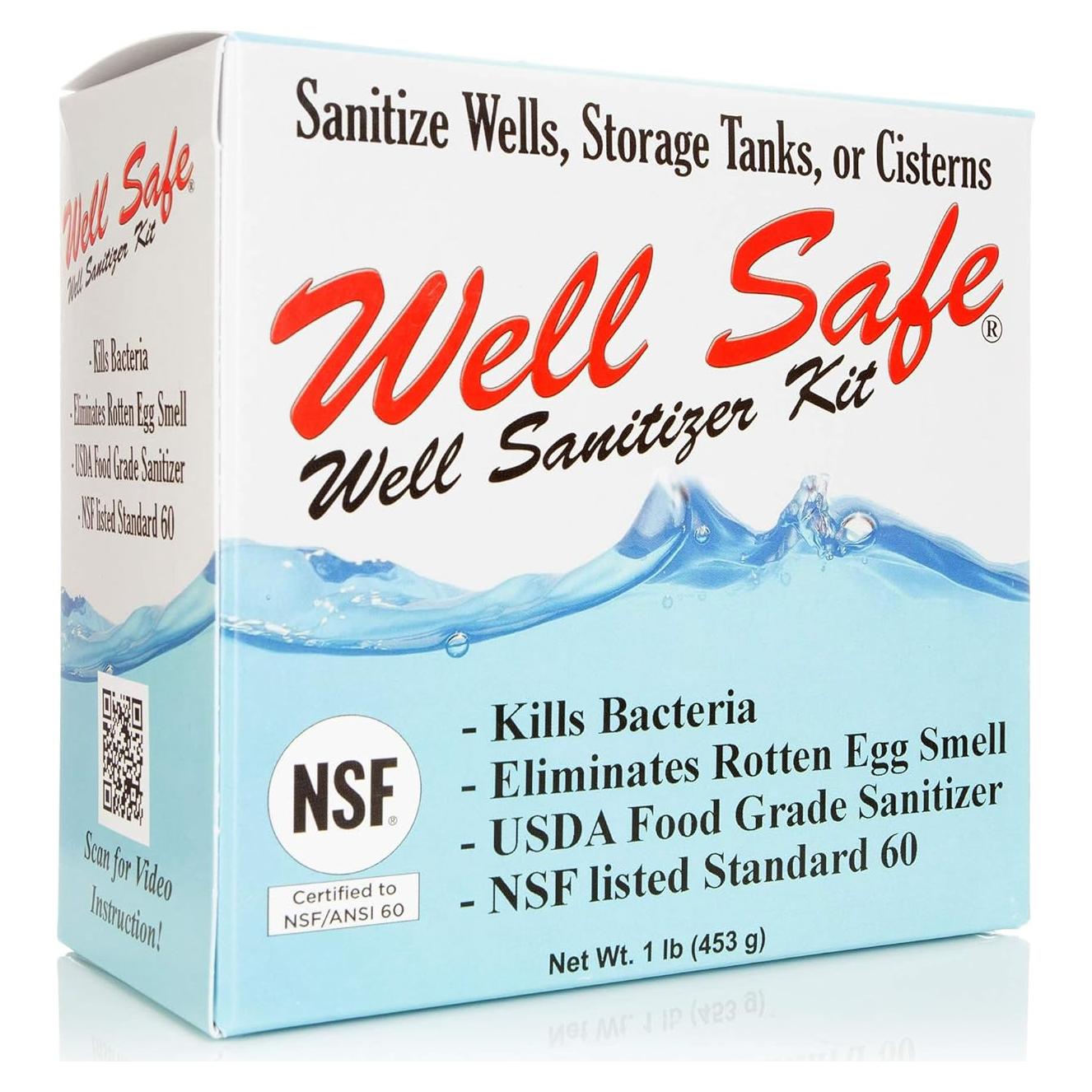 Kit de Desinfectante para Pozos Well Safe - Purificación de Agua