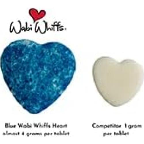 Bolas efervescentes para inodoro Wabi Whiffs Noche de cristal 60 unidades