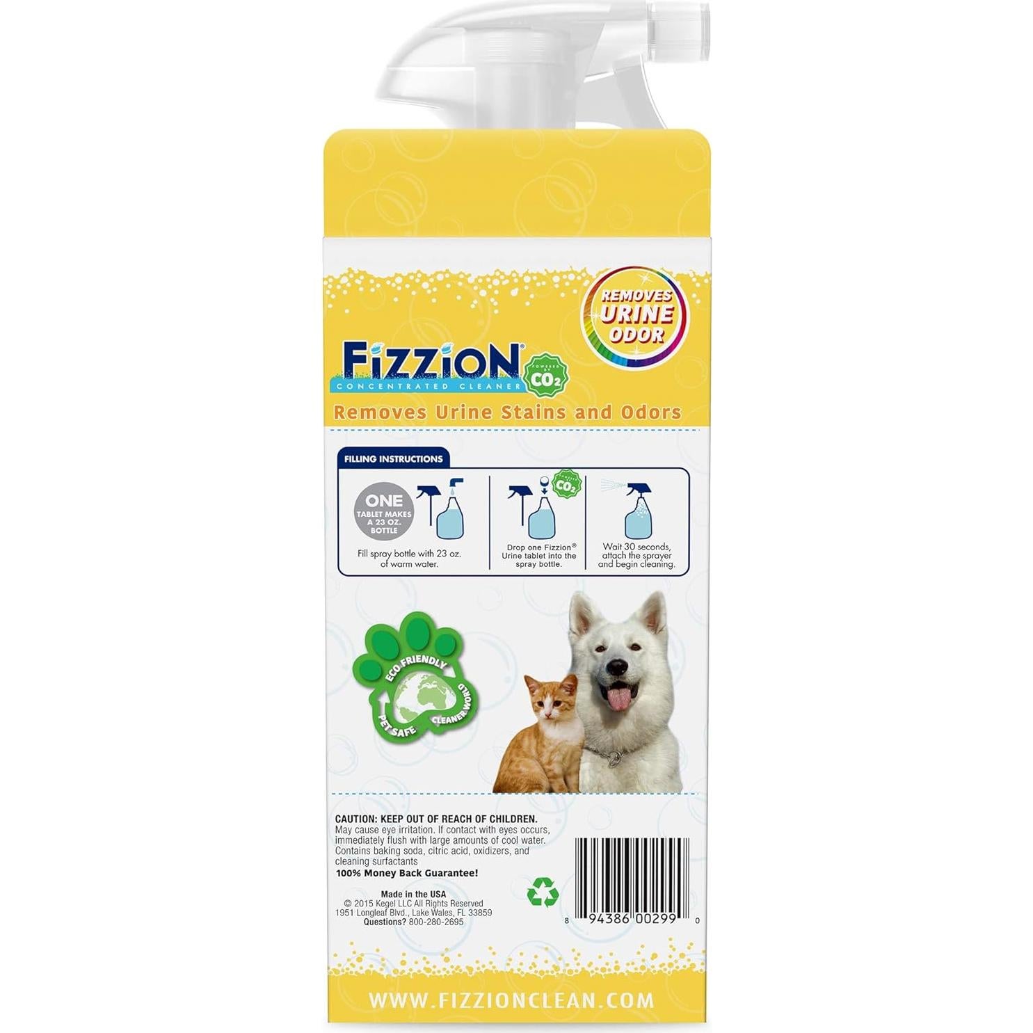 Fizzion Eliminador de Manchas y Olores de Orina 680 ml