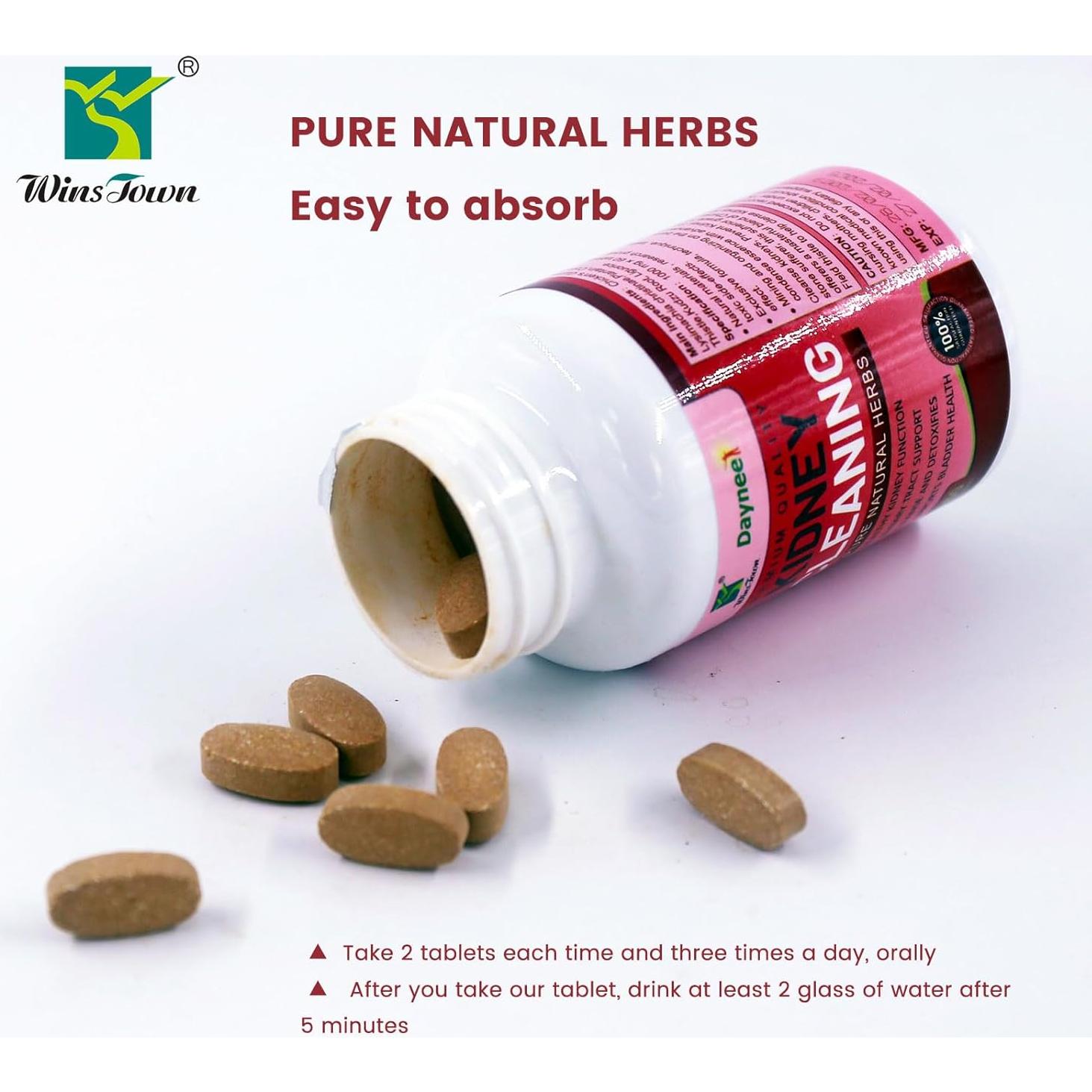 Tabletas de Limpieza de Riñones Wansongtang - 60 Unidades