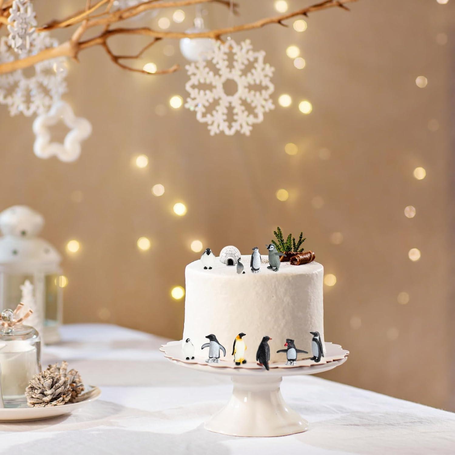 Juego de 18 Figuras de Pingüinos ONEST Juguetes Educativos