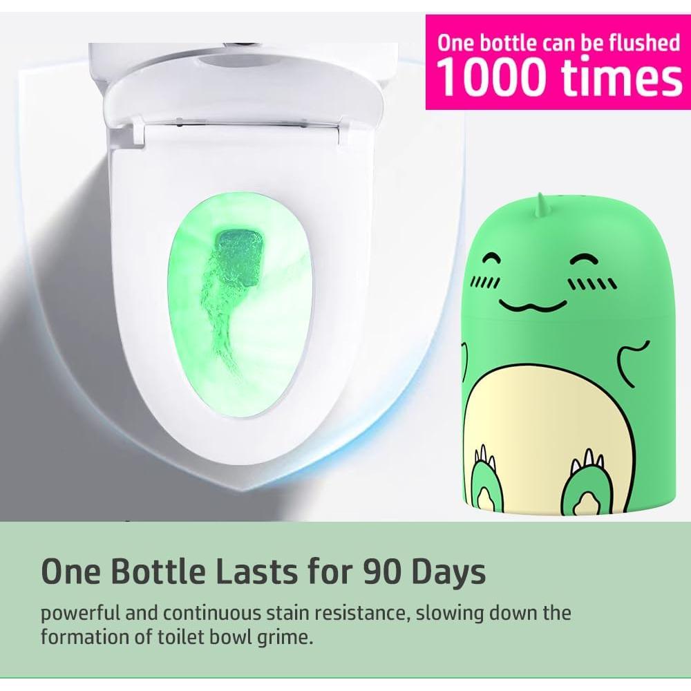 Limpiador de Inodoro Dinosaurio CloudMades Verde 90 Días