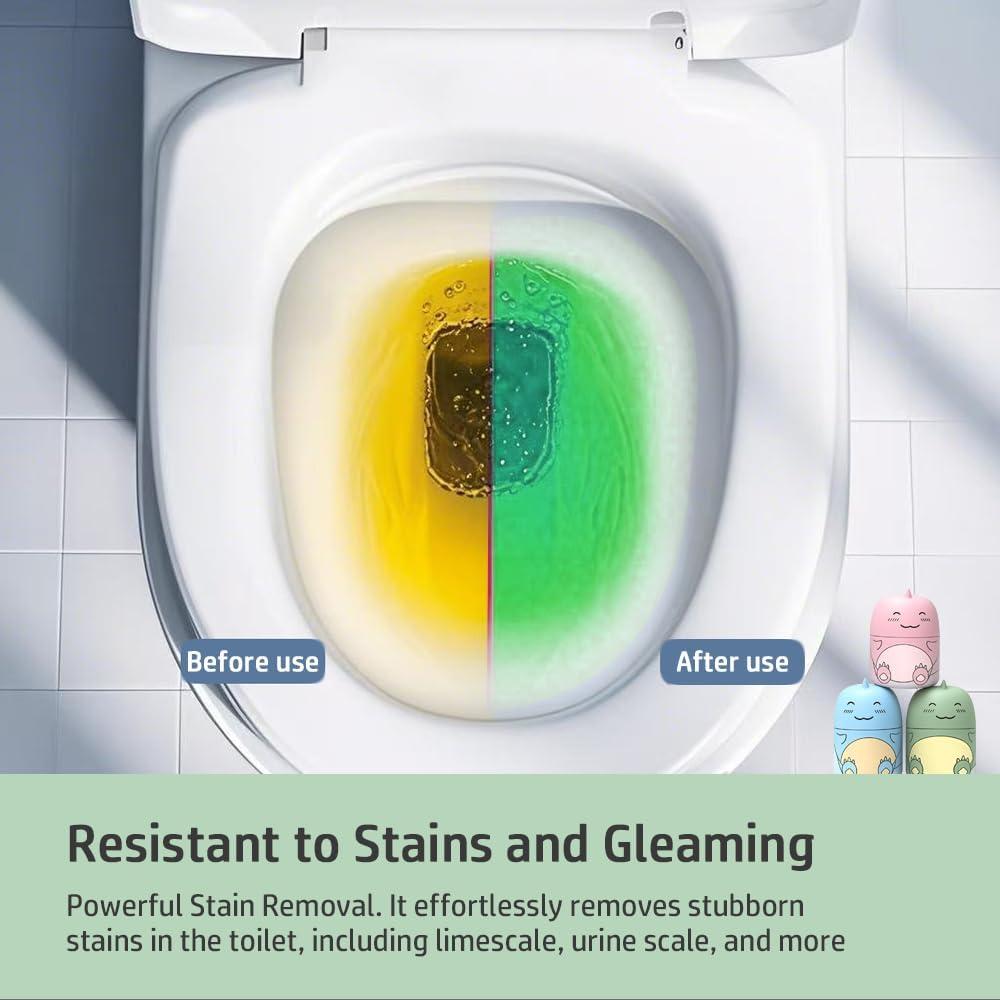 Limpiador de Inodoro Dinosaurio CloudMades Verde 90 Días