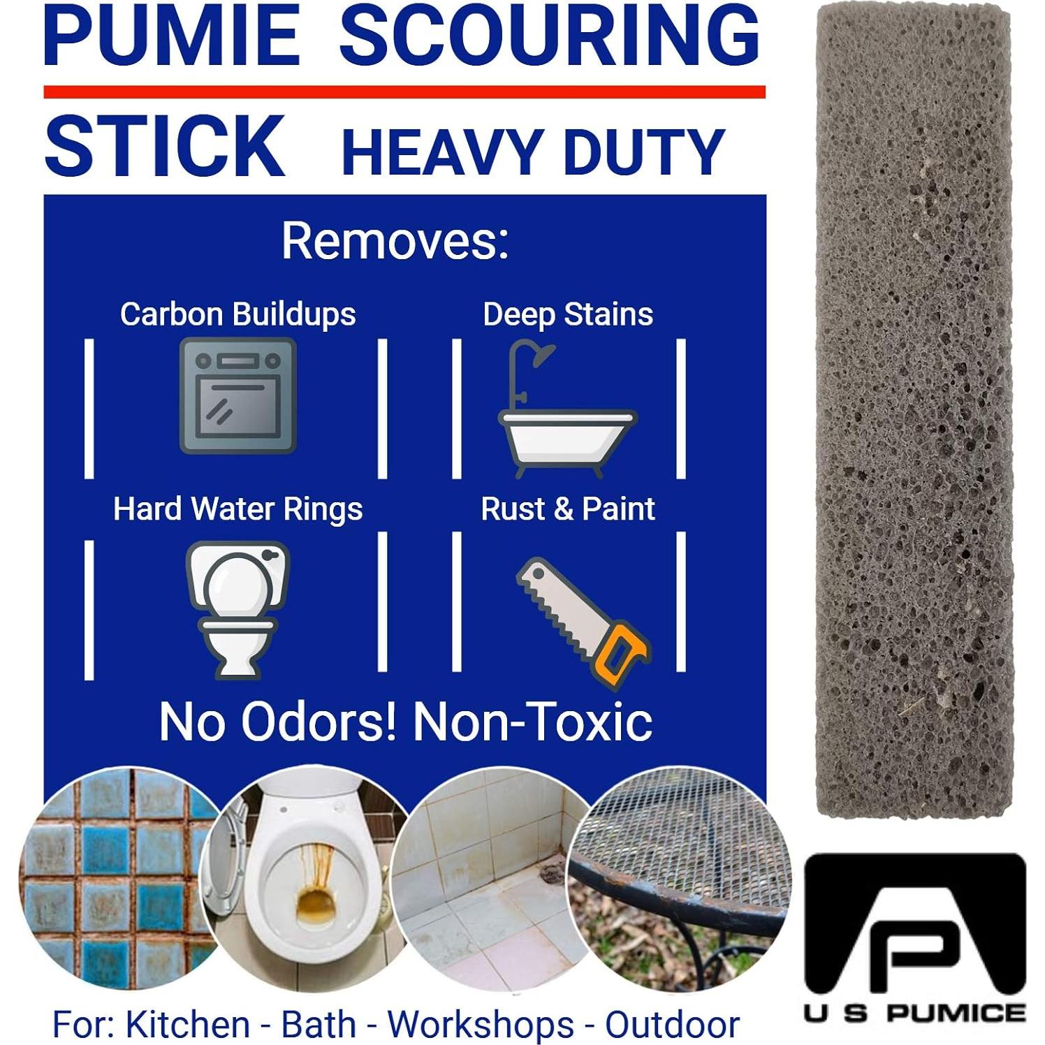 Paquete de 6 PUMIE Barra de Limpieza para Inodoro 33.8x8.1 cm