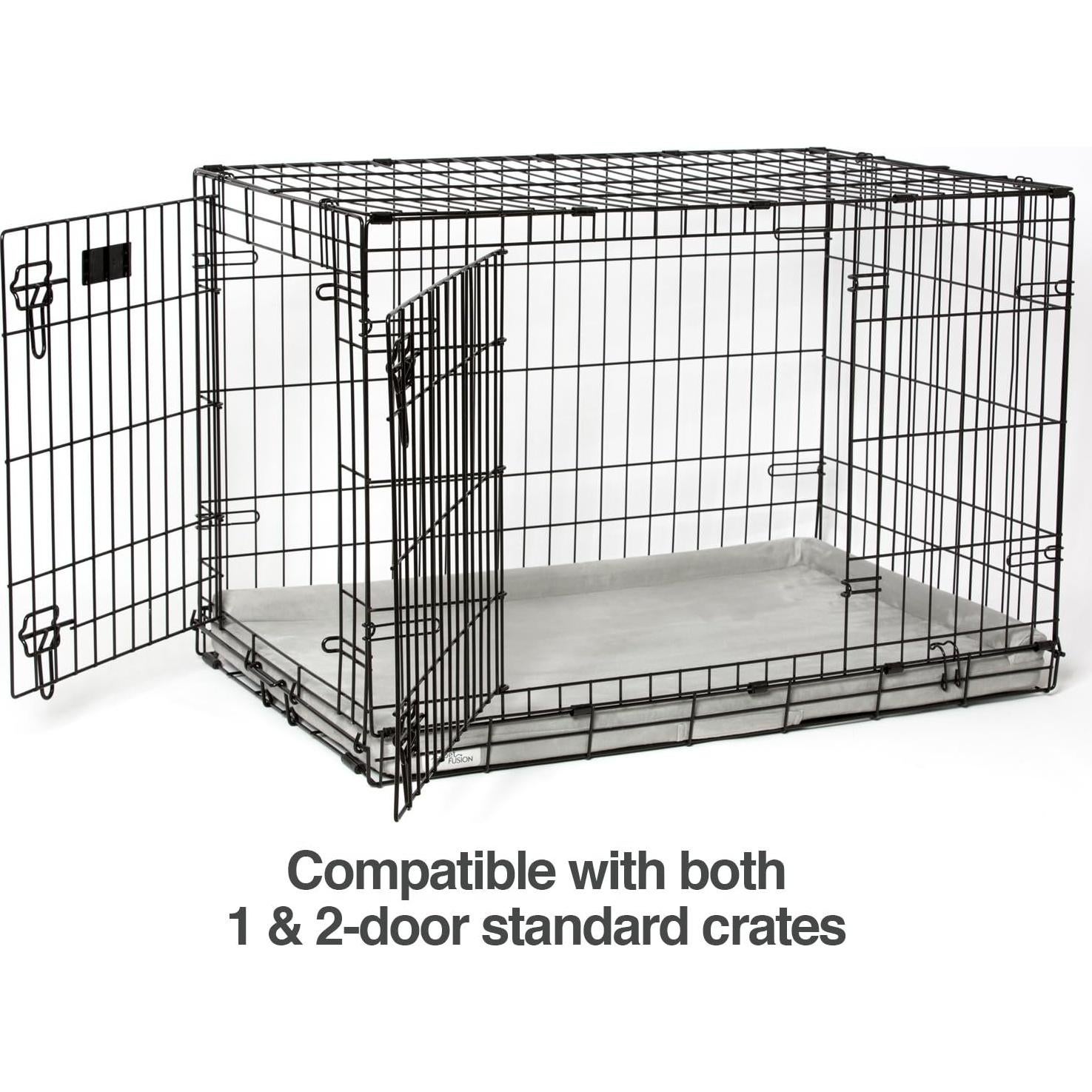 Cama para Perros PetFusion PuppyChoice 61 cm Gris Impermeable