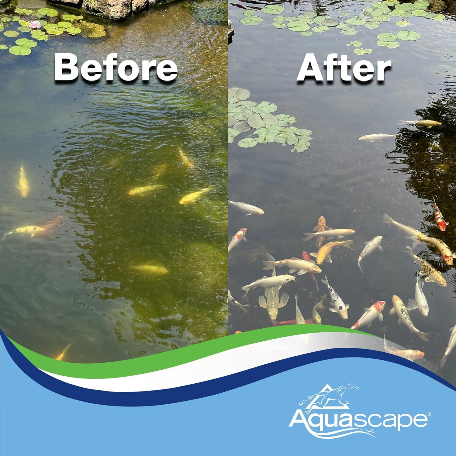 Algaecida Aquascape 32 oz - Control Rápido de Algas para Estanques