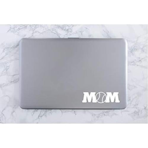 Calcomanía de Vinilo Blanca Foxtail Decals Béisbol 12.07x3.81cm