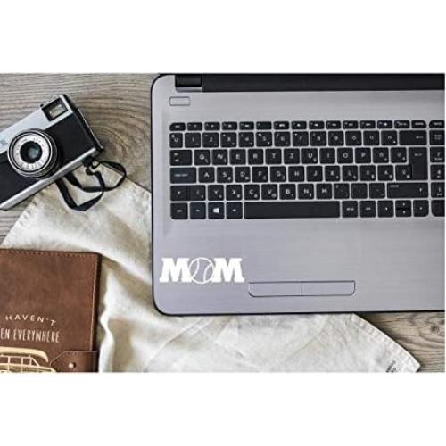 Calcomanía de Vinilo Blanca Foxtail Decals Béisbol 12.07x3.81cm