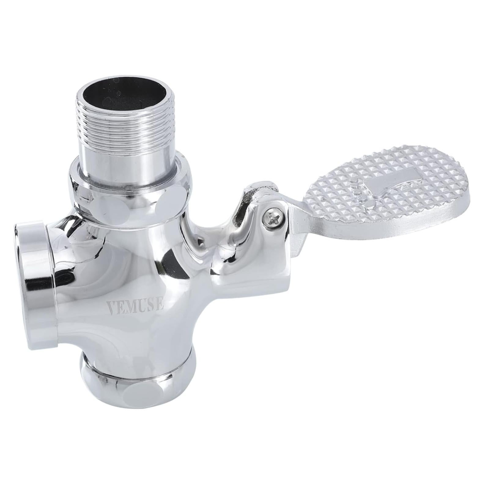 Válvula de descarga de inodoro CRILSTYLEO con pedal 16x11cm