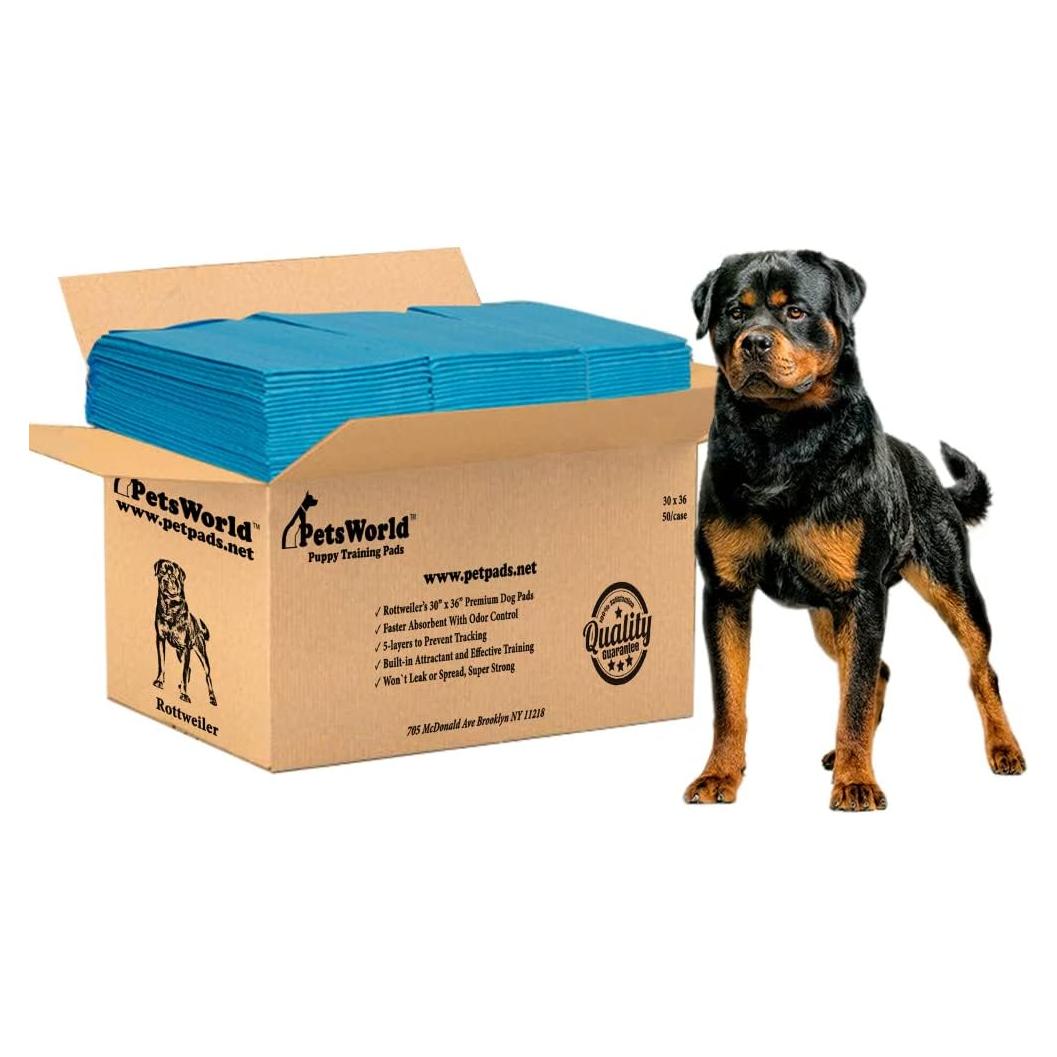 Almohadillas para Perros Extra Grandes PetsWorld 76x91 cm 50 Unidades