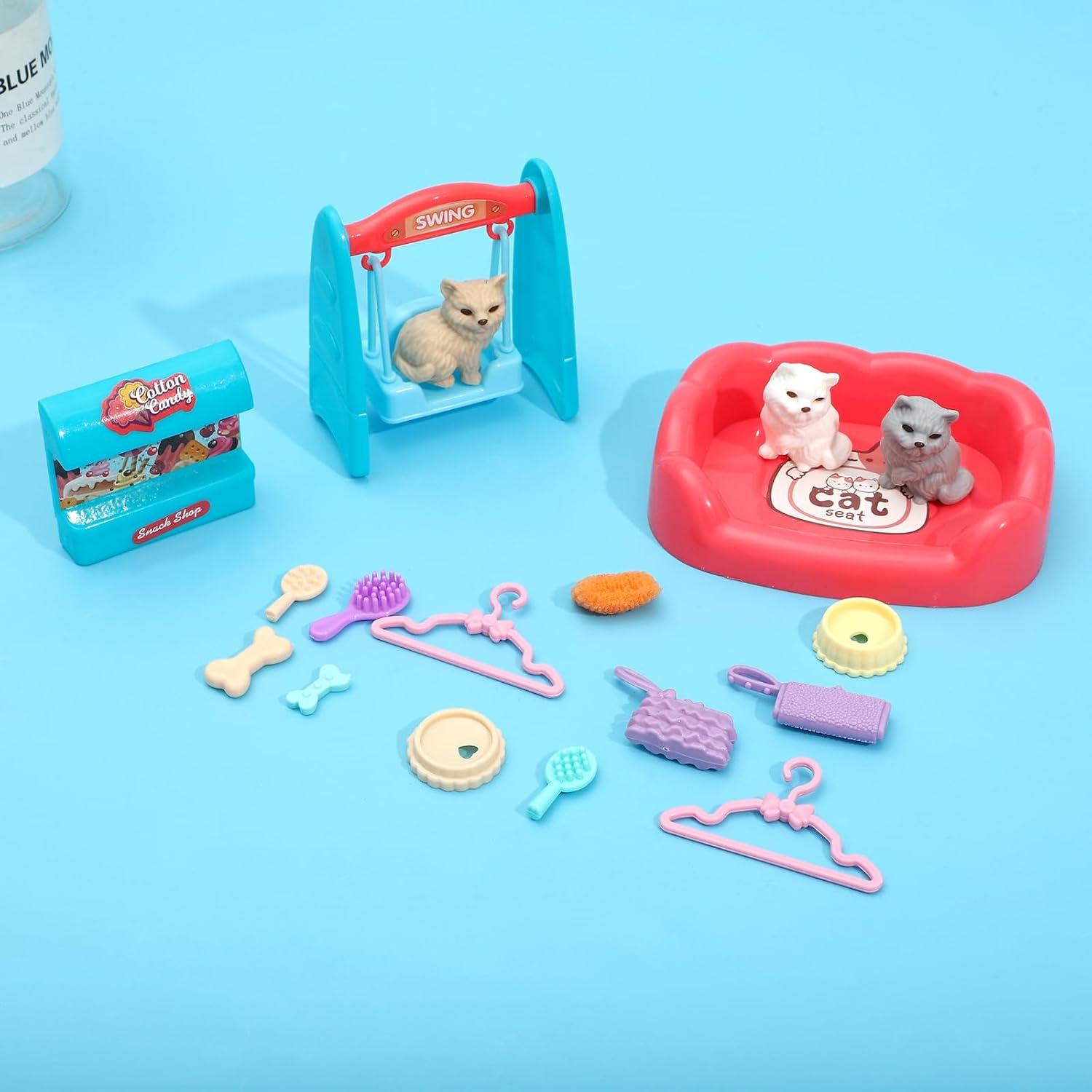 Juego de Figuras de Gato ONEST 39 Piezas Juguetes Educativos