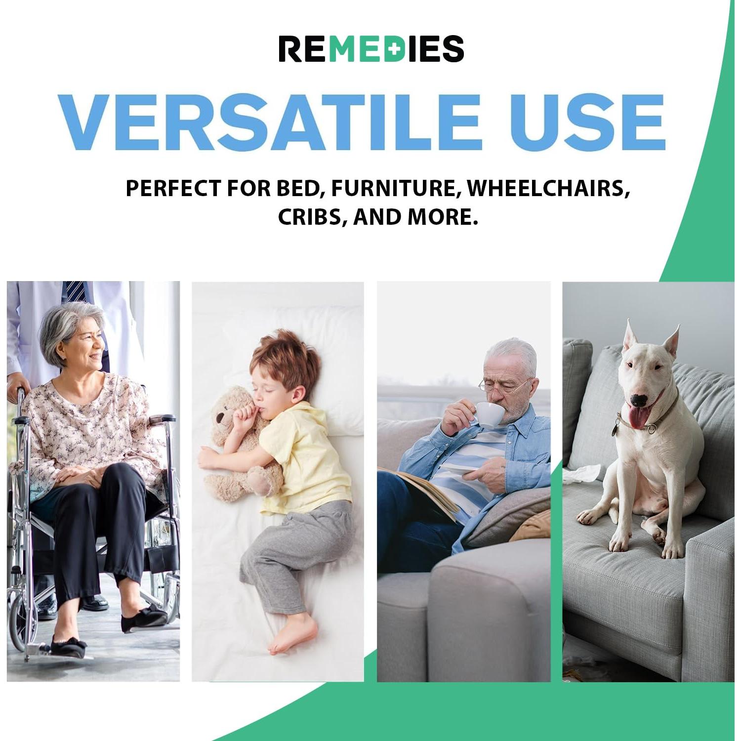 Almohadillas desechables Remedios 58x91 cm - 50 unidades