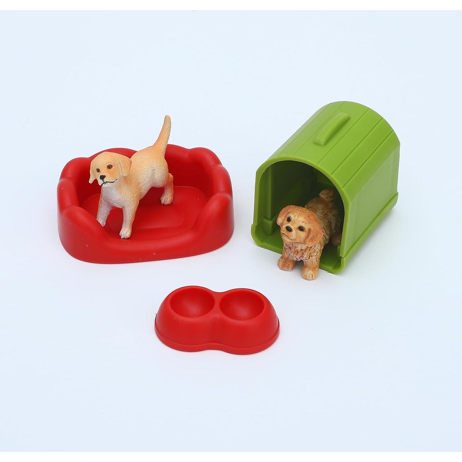 Juego de Figuras de Perro ONEST 6 Piezas Realistas