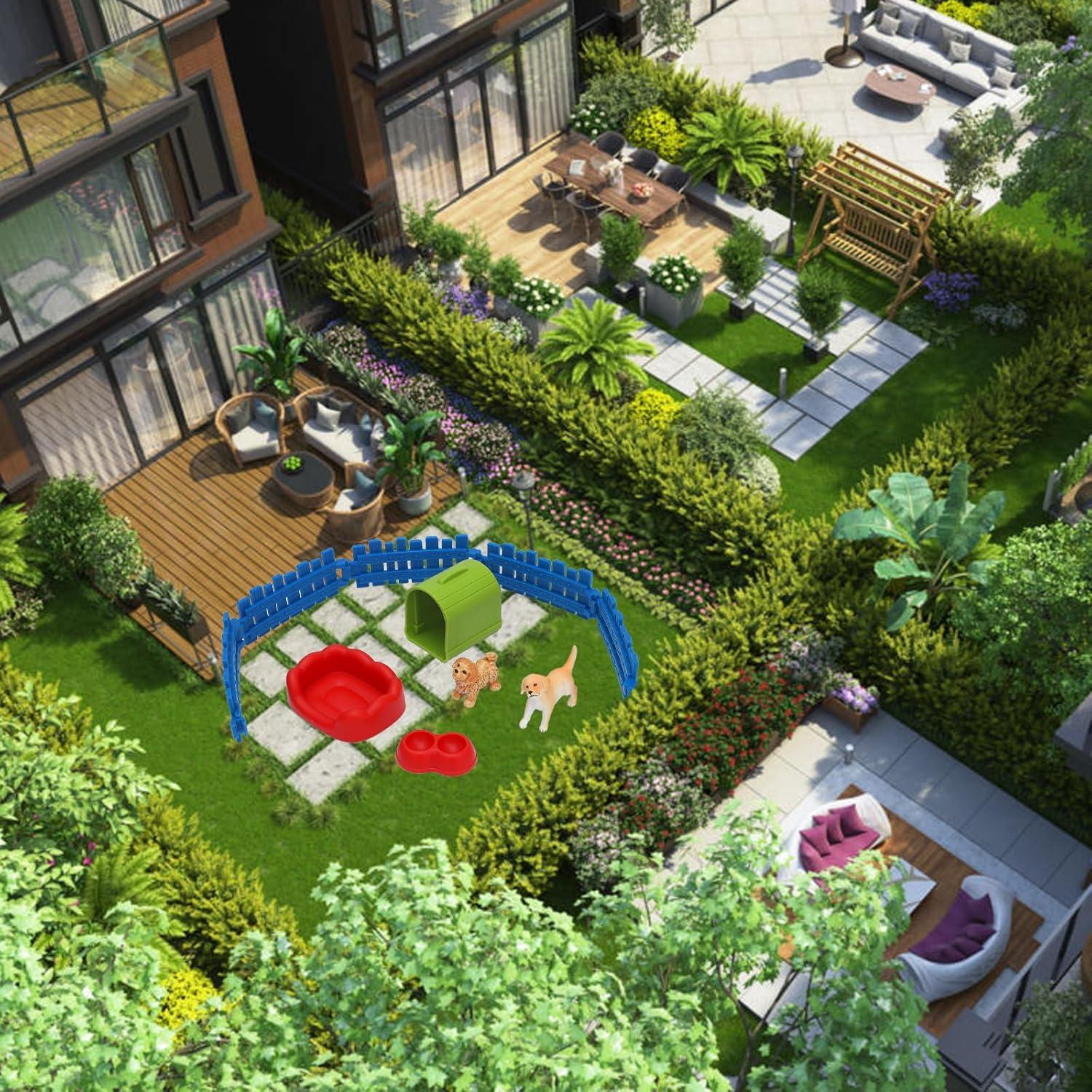 Juego de Figuras de Perro ONEST 6 Piezas Realistas