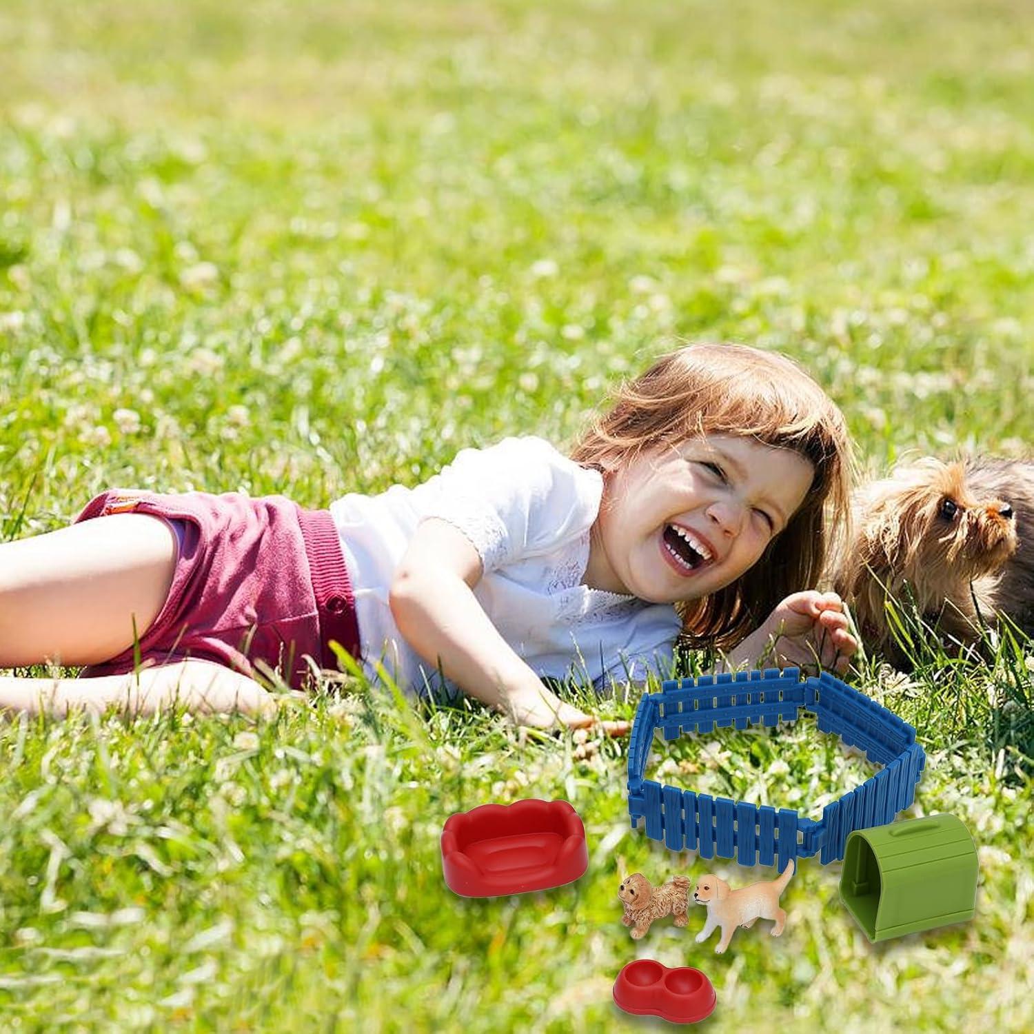 Juego de Figuras de Perro ONEST 6 Piezas Realistas