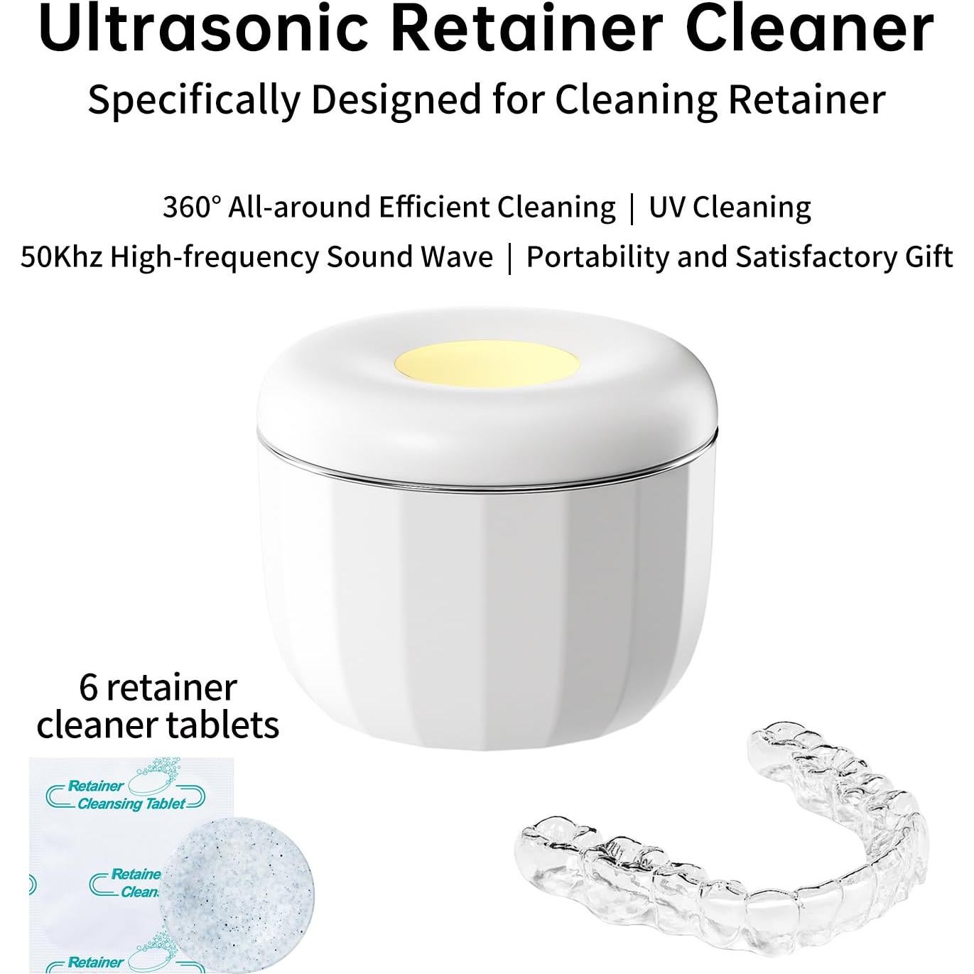 Limpiadora Ultrasónica de Retenedores YKL 80ml 18W 50kHz