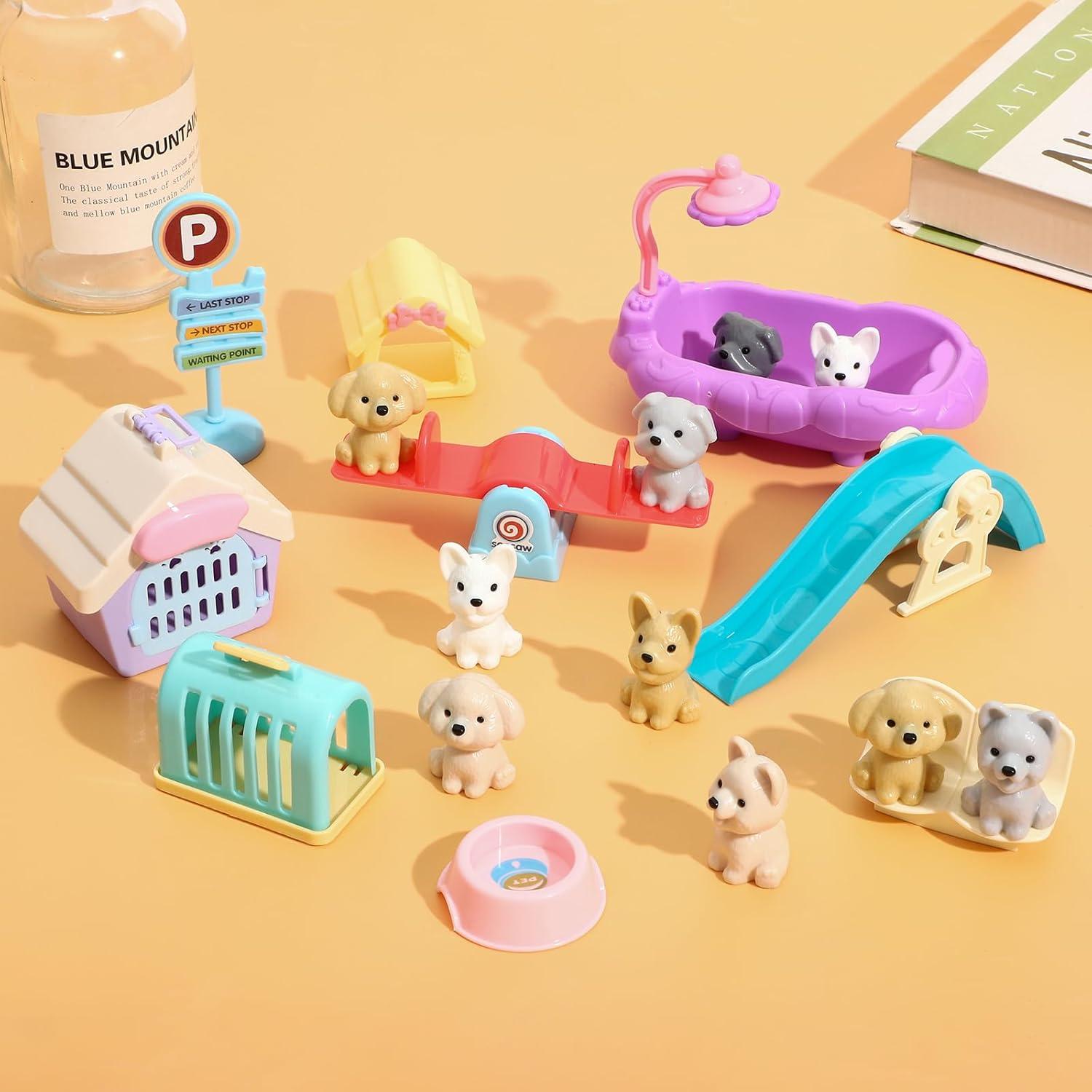 Juego de Figuras de Perro ONEST 41 Piezas Educativo