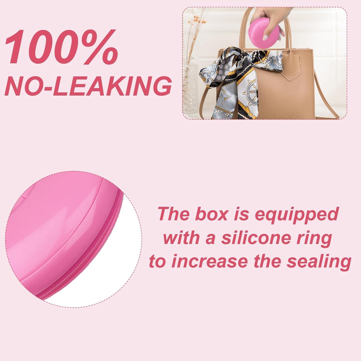 Estuche Limpiador Maoeroral para Retenedores y Dentaduras Rosa