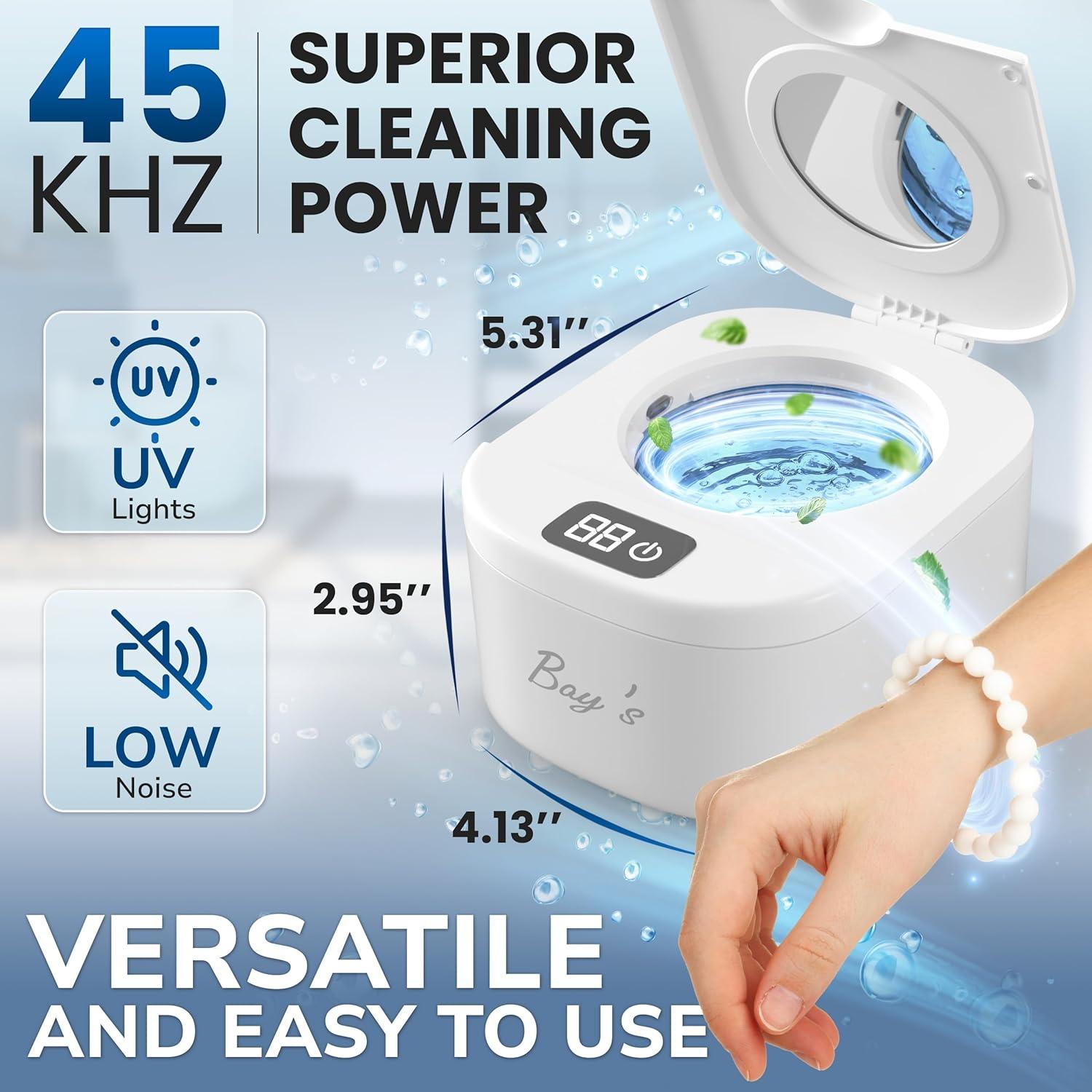 Limpiador Ultrasónico BAY'S 45kHz para Aparatos Dentales 230ml