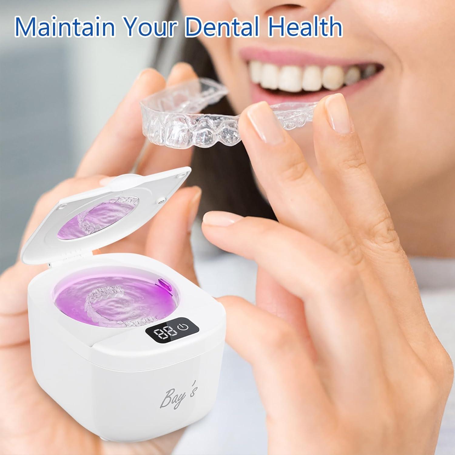 Limpiador Ultrasónico BAY'S 45kHz para Aparatos Dentales 230ml