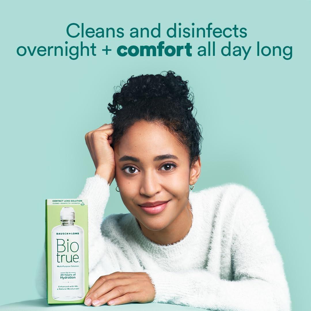 Paquete de Solución Biotrue 590 ml + 126 Tabletas Efferdent