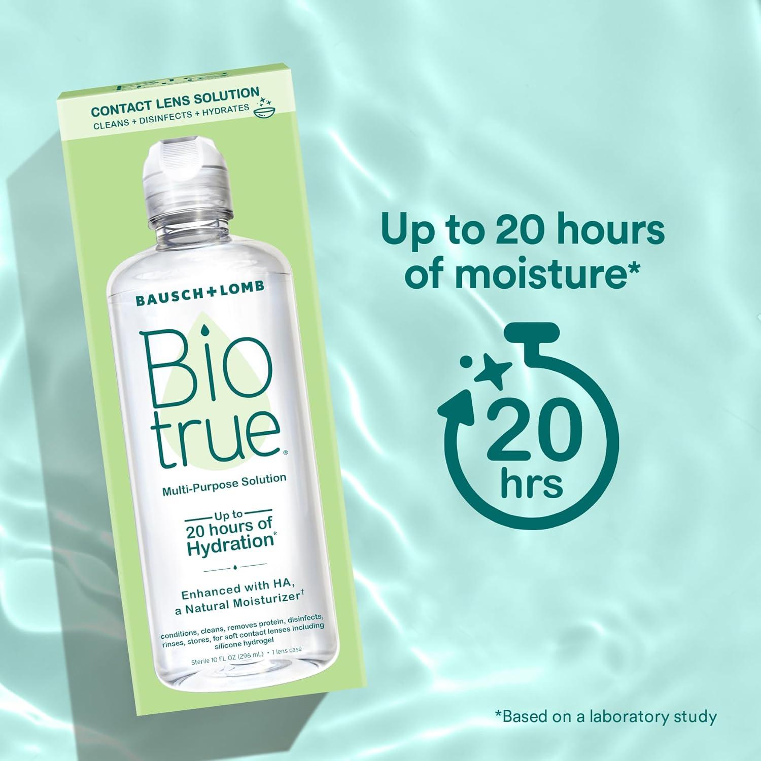 Paquete de Solución Biotrue 590 ml + 126 Tabletas Efferdent