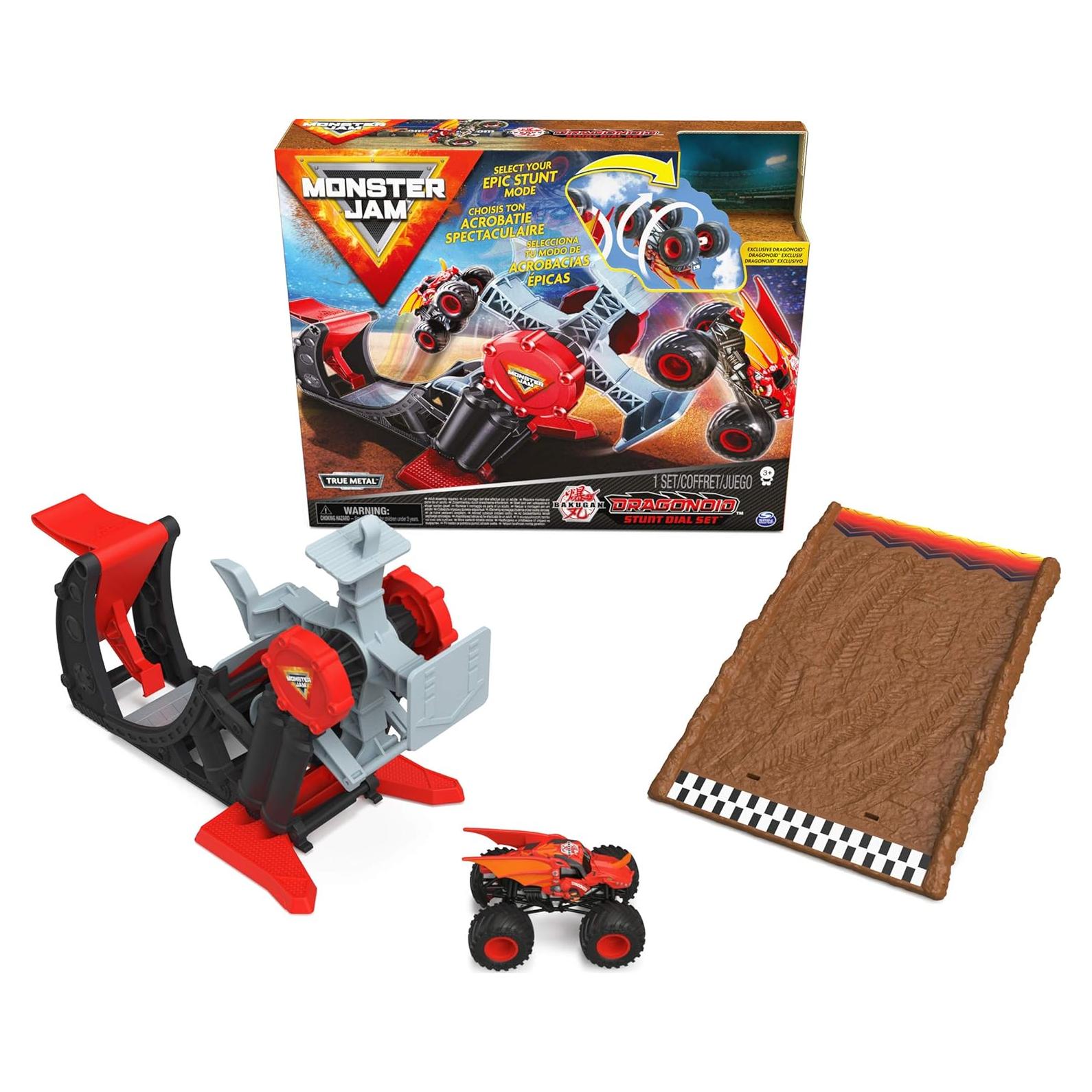 Set de Juego Bakugan Dragonoid Stunt Dial - Monster Jam